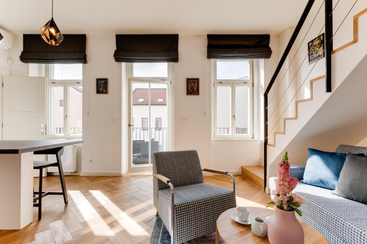 Anděl design duplex, AC, garage Lejlighed Prag Eksteriør billede